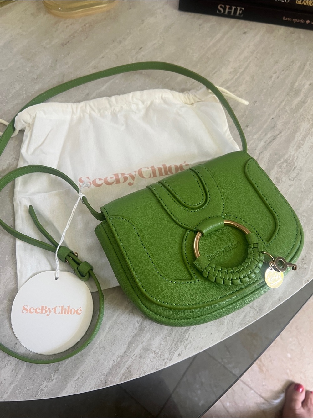 See by Chloé Green Mini Hana Crossbody Bag